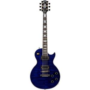 Gibson Custom Made to Measure Figured Les Paul Custom Transparent Blue