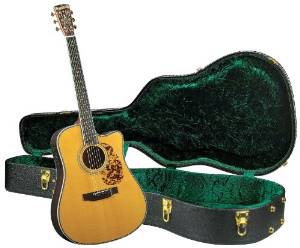 Blueridge BR-180CE Historic Series Cutaway Acoustic-Electric Dreadnought Guitar with Deluxe Hardshell Case