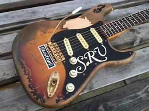 Custom Shop SRV NUMBER 1 vintage Road Worn nitroceluloce Fraser Guitars