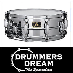 TAMA Stewart Copeland Signature 14" x 5" Brass Snare Drum with CHROME