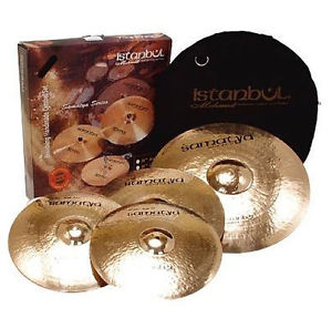 Istanbul Mehmet SA-SET1-18 Samatya Brilliant Set de cymbales 14/16/18/20 Incl.