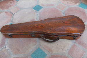 1929 Lucien Schmitt violin, old vintage full size violin **VIDEO** old wood case