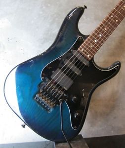Valley Arts  Custom Pro 1990 Trans Blue Electric Free Shipping