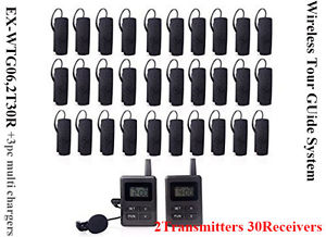 EX-WTG06 Wireless Tour Guide System For Translation,Museum Visiting,Meeting