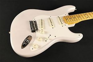 Fender Eric Johnson Stratocaster Maple Fingerboard White Blonde 117702801