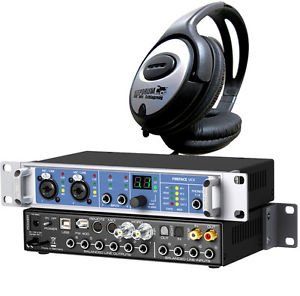 RME Fireface UCX Firewire USB Audio Interface 36 Channels + KEEPDRUM Headphones