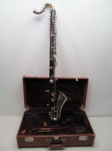 Vintage Selmer Series 9 Professional Wood Bass Clarinet Paris