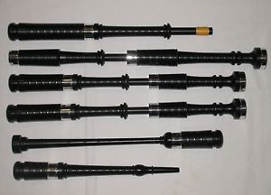 New McCallum P1 Poly Plastic Acetyl Bagpipes Sticks Only