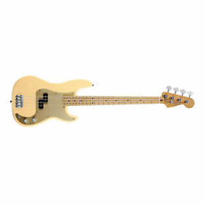 Fender 50's Precision Bass Guitar Maple Fretboard Honey Blonde w/Gig Bag DEMO