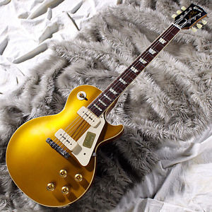 Free Shipping New Gibson Custom Shop 1954 Les Paul Gold Top VOS Antique Gold