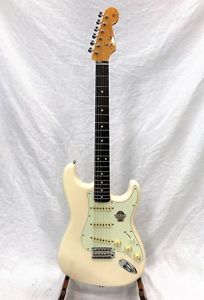 Used Fender Japan Exclusive Classic 60s Strat Texas Special Vintage White Guitar