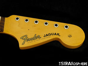* Fender Vintage 62 RI USA Jaguar NECK 1962 Reissue Rosewood Guitar #357