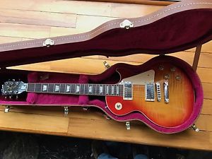 Gibson 2014 Les Paul Traditional Electric Guitar Heritage Cherry Sunburst