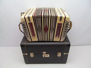 Star Streamline Ab Concertina/Accordion/Squeeze Box High/Low Thumb Switch NICE!!