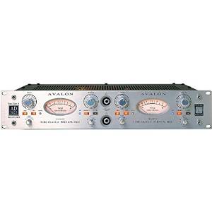 Avalon AD2022 Pure Class A Dual Mono Microphone Preamplifier & DI Silver