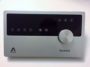 Apogee Quartet Audio Interface (12 IN 8 OUT) MINT CONDITION!