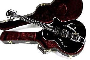 Taylor T3/B Semi-Hollow Electric Guitar w/ Bigsby - Made in USA - Black 