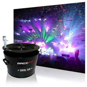 CONFETTI SWIRL MACHINE Confetti Launcher Effect Unit Confetti Swirl MagicFx