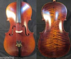 Strad style SONG Brand Maestro 3/4 cello ,huge and powerful sound #10046