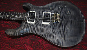 2016 Paul Reed Smith PRS Custom 24 CU24 10-Top Custom Gray Wrap Metallic Back
