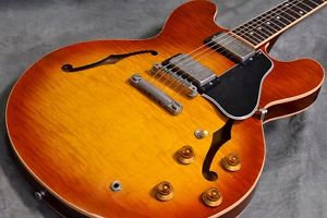 Gibson USA ES-335 Dot Reissue Light Burst 2003 w / Hard Case