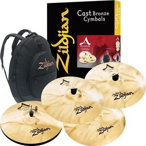 Zildjian A Custom Box Set - 14'' / 16''/ 18'' / 20''