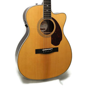 Fender PM-3 Deluxe Paramount Series Triple-0 Acoustic-Electric Guitar w/ Case