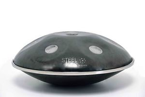 Handpan, hand pan, Pantam, steel drum from Steeltone. F Akebono scale with bag