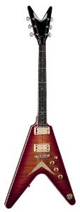 Dean USA V1977 Trans Cherryburst Guitar