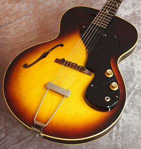 Free Shipping Used Gibson ES-120T Sunburst 1963 Electric Guitar