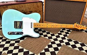 Breaze Custom Guitars 1960's Tele-Style -Aged Sonic Nitro-Handcrafted in the USA