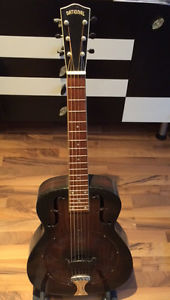 Vintage Resonator Gitarre NATIONAL Triolan Square Neck Baujahr 1936