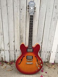 Epiphone Gibson Korean 335 DOT Cherry Burst Tone Pros Bridge Duncan Antiquites