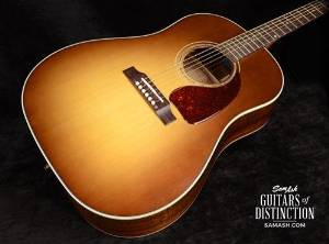 Gibson Limited Edition J-45 Acacia Edition Acoustic-Electric Guitar Honey Burst (SN:11965090)