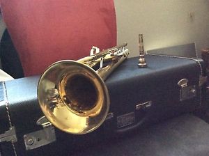 Awesome Player and Gift MARTIN IMPERIAL Bb JAZz TRUMPET + CASE D. SEVERINSEN MPC