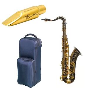 Virtuoso Series Professional Black Nickel Tenor Saxophone Deluxe w/Legends James Moody Mouthpiece