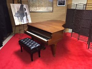 Baldwin Grand Piano Model C IMMACULATE PIANO With HUGE SOUND!  Steinway bench