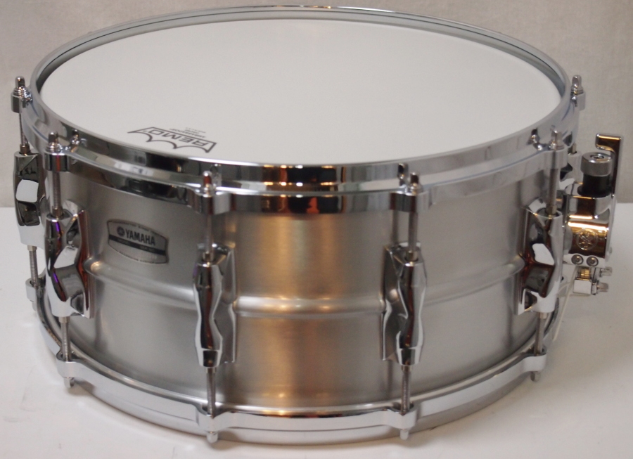 YAMAHA Recording Custom Aluminium RRS1465 14x6.5 Snare Drums Mint Condition
