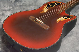 ADAMAS 1587-2 Acoustic Electric Guitar 1996 Free Shipping Made in USA No.12223