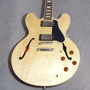 Free Shipping Used Gibson 2015 Memphis ES-335 Figured Top (Antique Natural)