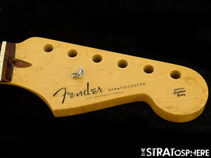 2006 USA Fender Custom Shop Classic Strat NECK American Flame "V" Shape Rosewood