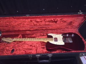 1999 Fender Telecaster Corona California Maroon Red 6-String Guitar + Hard Case