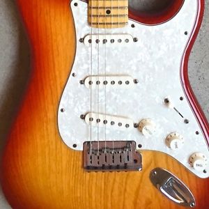 2001 Fender American Standard Stratocaster Ash Body Sienna Sunburst