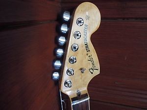 Genuine Fender Select Stratocaster Neck with Fender Locking Tuners USA American