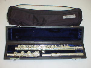 Amadeus by Haynes AF700 Open Hole Sterling Silver Flute w/ Case