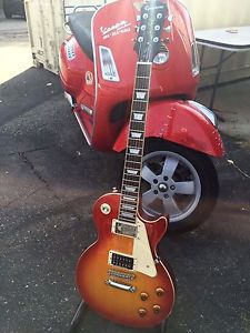 Epiphone Les Paul Tradional Pro Limited Addition Cherry Burst All Upgraded!