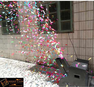 CONFETTI BLOWING MACHINE ELECTRICAL CONFETTI MACHINE ELECTRIC SPECIAL EFFECTS