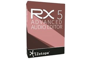 IZOTOPE RX 5 ADVANCED Audio Repair Restoration Software Electronic Delivery
