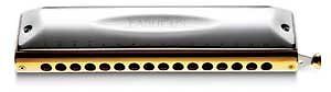 SUZUKI Fabulous 16 hole chromatic harmonica F-64C