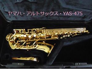 Used Yamaha alto saxophone YAS-475 Free Shipping from Japan Christmas Holiday